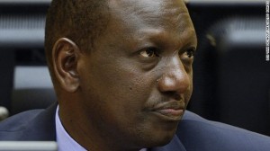 Kenya's Deputy President William Ruto during the trial