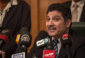 Water Resources and Irrigation minister Hossam Moghazy
