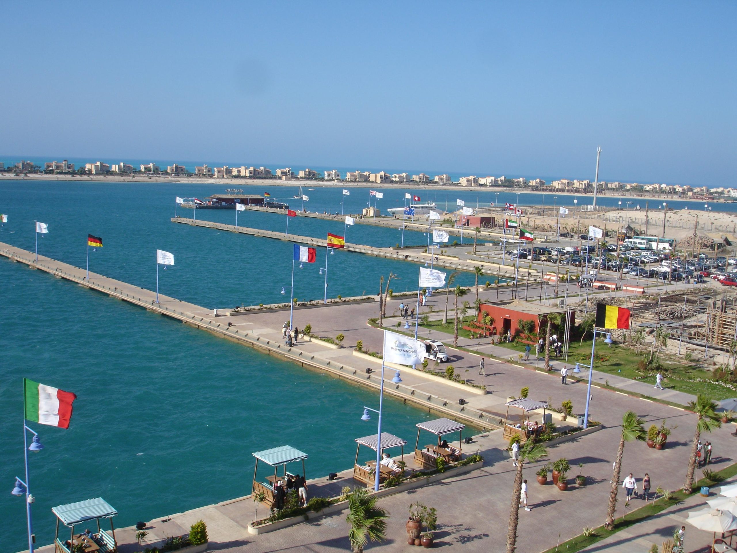 Porto Marina at El-Alamein, photographed in 2006