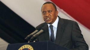 Kenyan President Uhuru Kenyatta