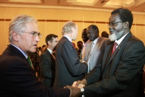 South Sudan peace talks at Sheraton Addis