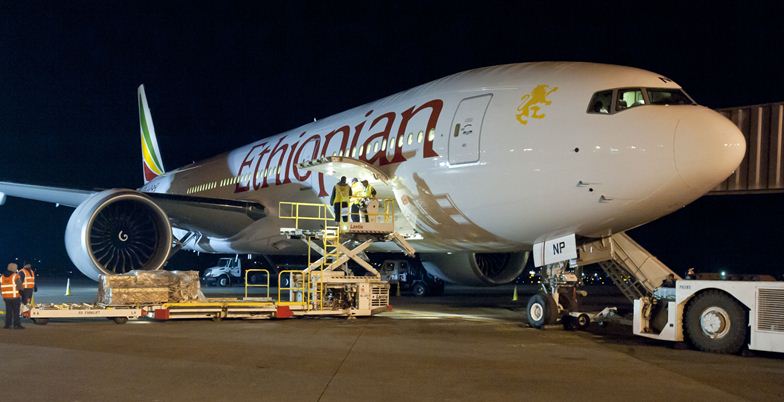 Ethiopian Airlines cargo