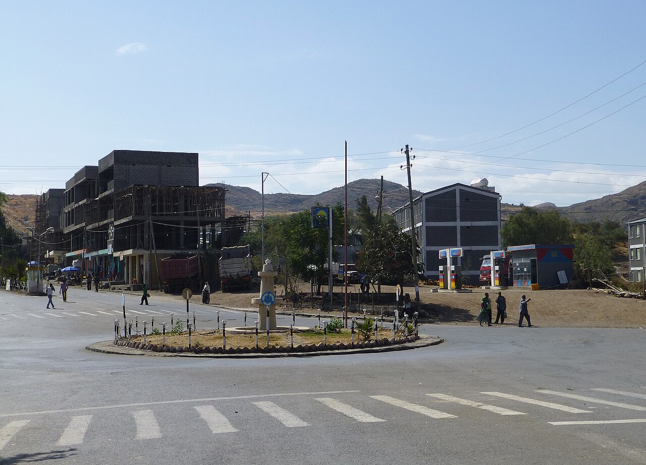 Street in Sekota, Amhara Region, Ethiopia